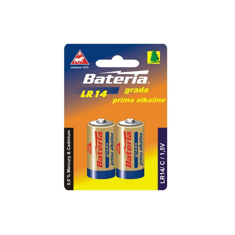 Baterie Grada prima alkaline LR14, C, 2 ks