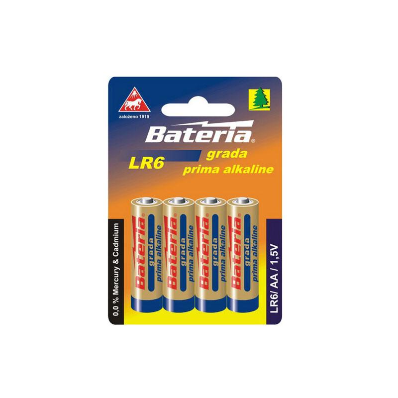 Baterie Grada prima alkaline LR6, AA, 4 ks