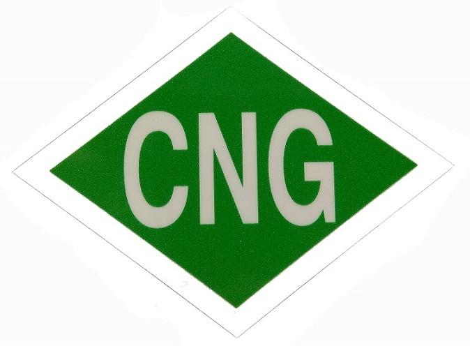Samolepka CNG vnější - EU