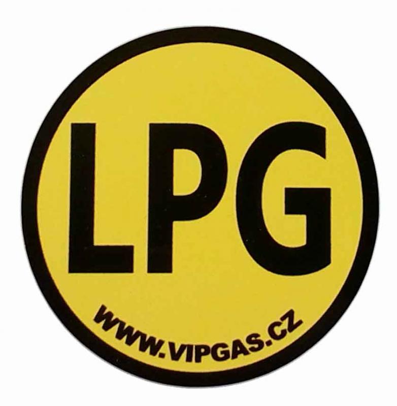Samolepka LPG vnější