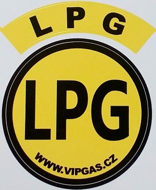 Sada samolepek LPG - vnější